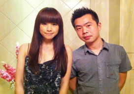 广州新城平台与明星合影