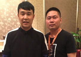 广州新城平台与明星合影